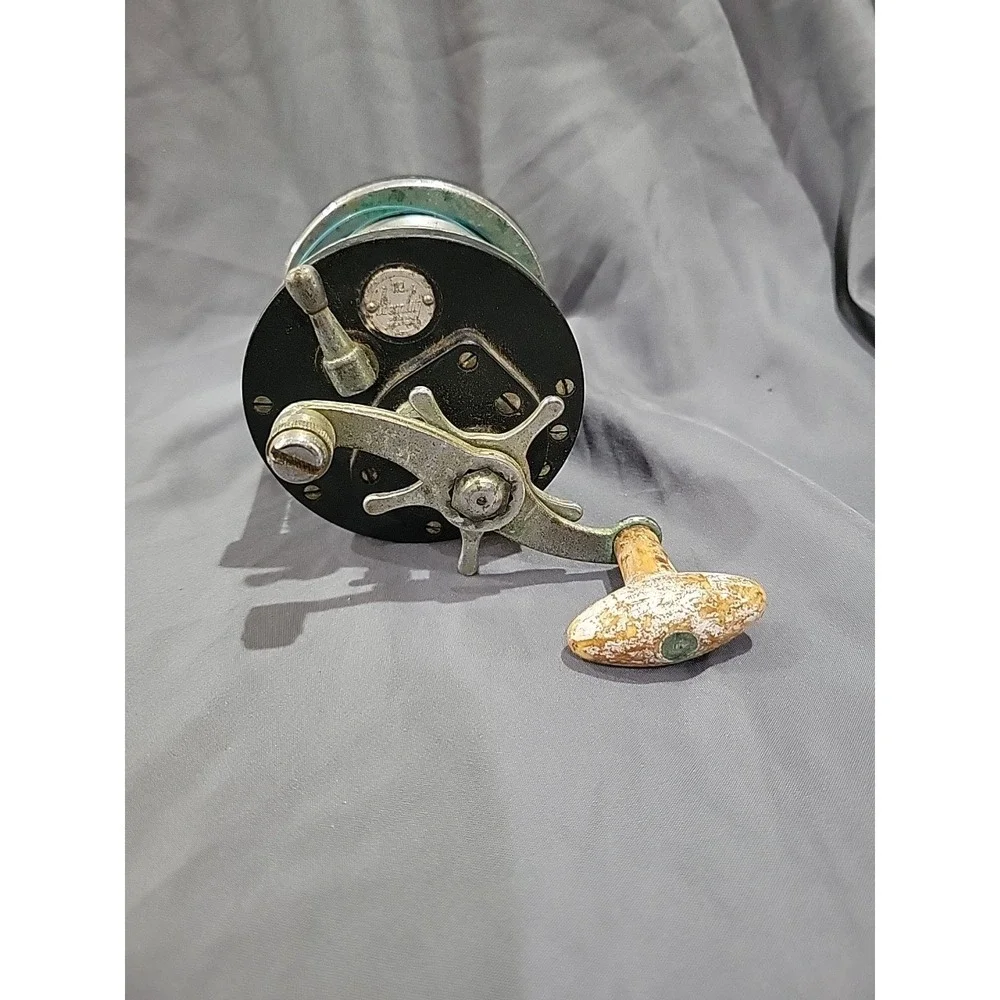 authentic fish net for sale Fishing - Genuine Commercial Used Thick Netting Spin Reel Storage Available in brown or Color:orange/black dots Best Fly Reel Under